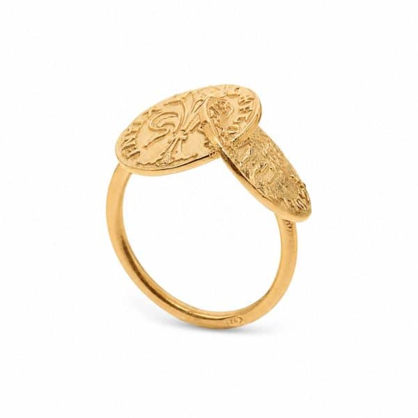anello-doppio-fiorino-fiorentino-argento-placcato-orop-lato