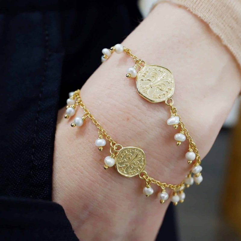 bracciale-fiorino-e-perle-in-argento-placcato-oro-nfsb-100-11-per-po-indosato