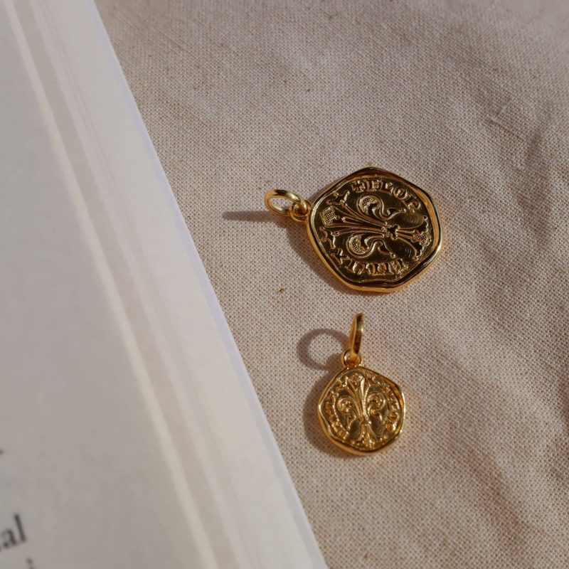 pendente-fiorino-oro-18kt-dettaglio-fianco-NFSP-100-O-18kt